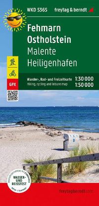 Cover image for Fehmarn - Ostholstein, hiking, cycling and leisure map 1:30,000, freytag & berndt, WKD 5365