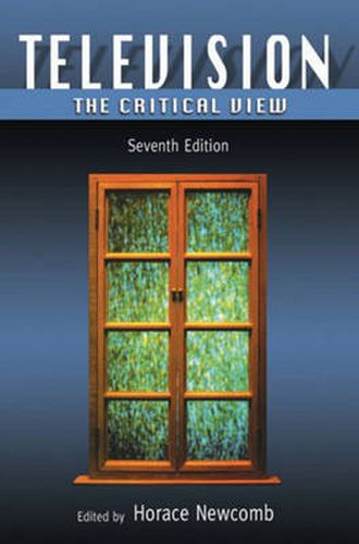 Cover image for Television: The Critical View