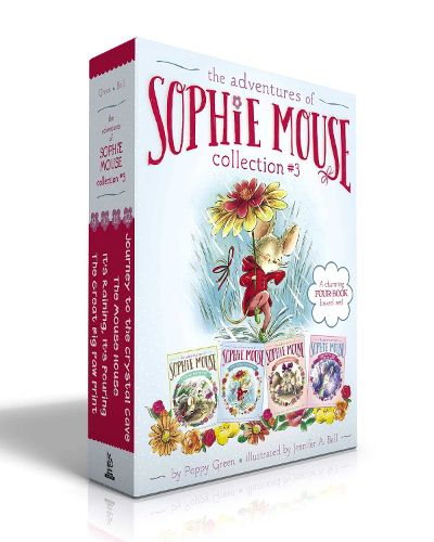 Cover image for The Adventures of Sophie Mouse Collection #3: The Great Big Paw Print; It's Raining, It's Pouring; The Mouse House; Journey to the Crystal Cave