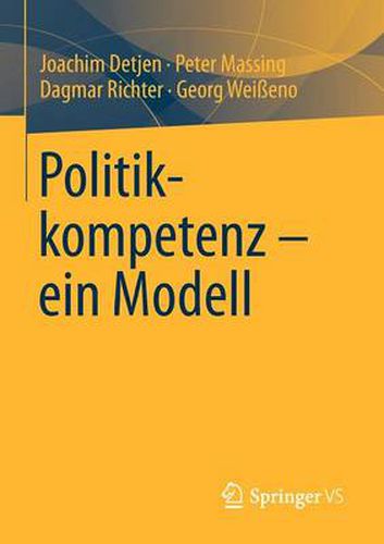 Cover image for Politikkompetenz - ein Modell