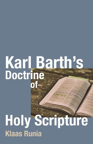 Cover image for Karl Barth's Doctrine of Holy Scripture